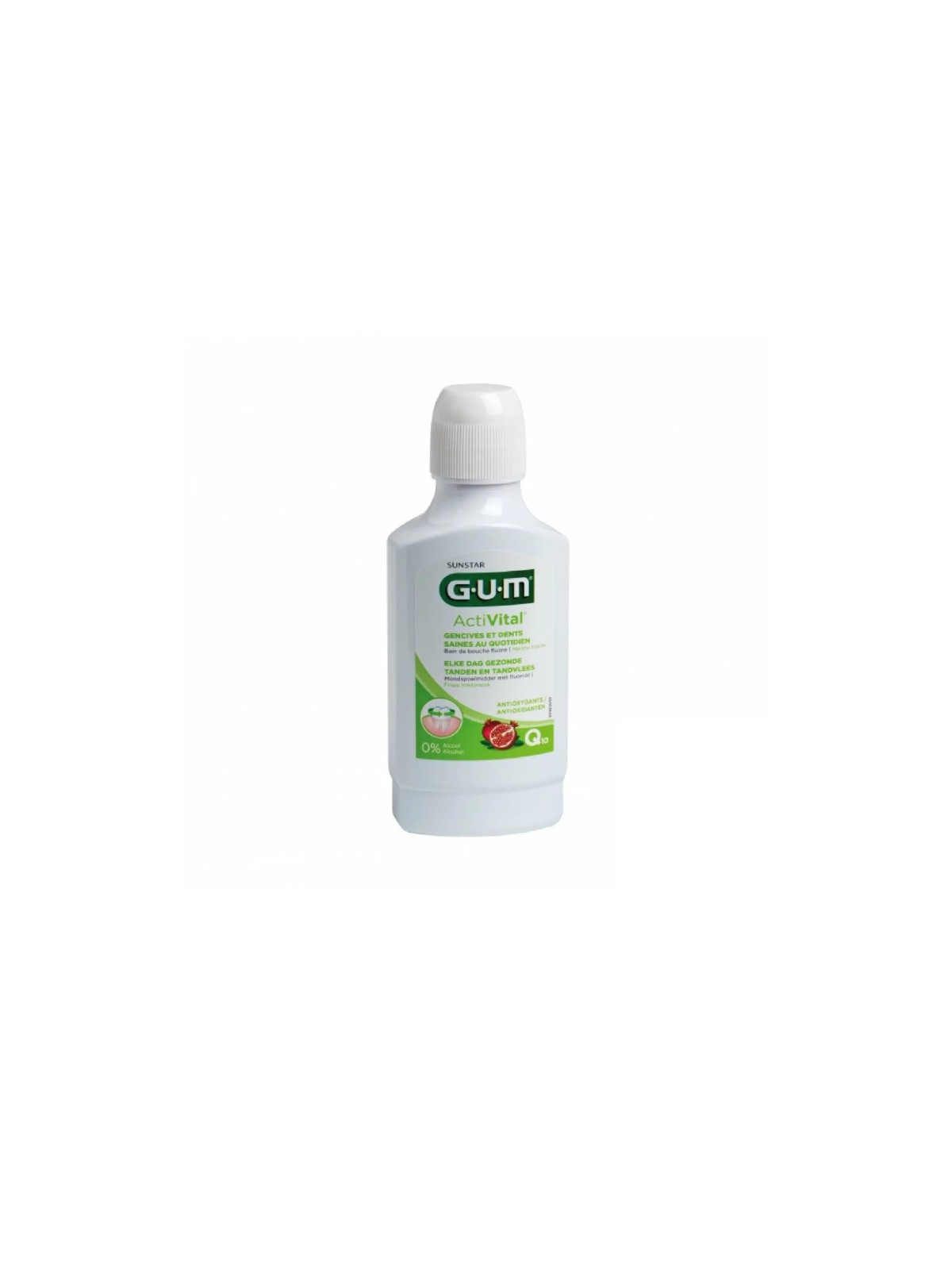 GUM ActiVital Bain de bouche 300ML 1 GUM ActiVital Bain de bouche 300ML