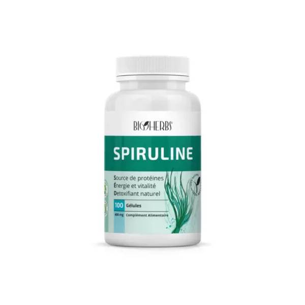 Bioherbs Spiruline 100 Gelules 1 Bioherbs Spiruline 100 Gelules