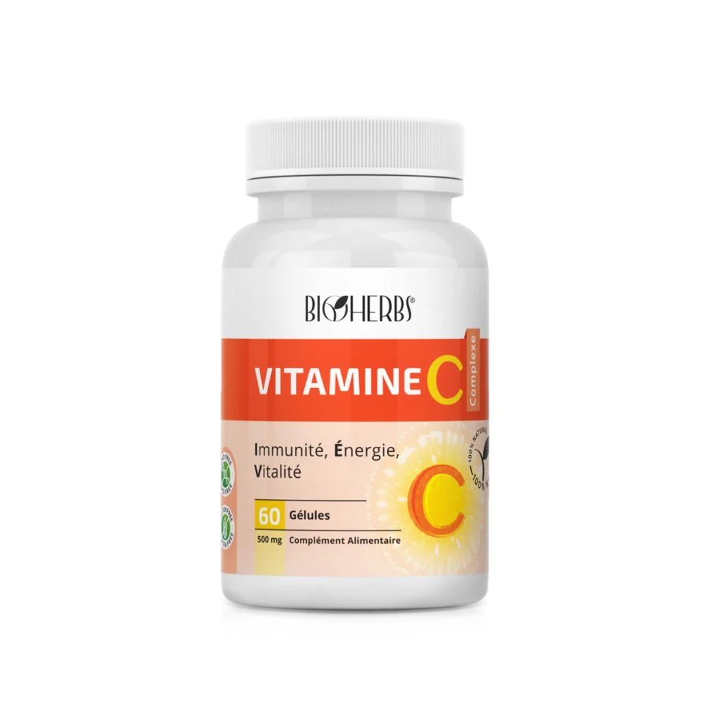 BIOHERBS – VITAMINE C COMPLEXE 60 GELULES 1 BIOHERBS – VITAMINE C COMPLEXE 60 GELULES
