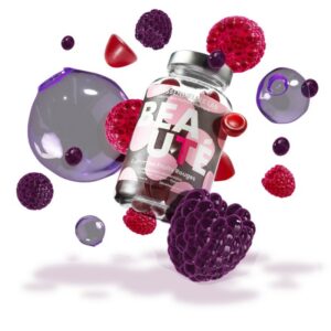 LES ESSENTIELLES LAB BEAUTE GUMMIES FRUITS ROUGES BT/60