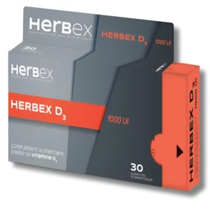 HERBEX D3 1000UI 30 GELULES