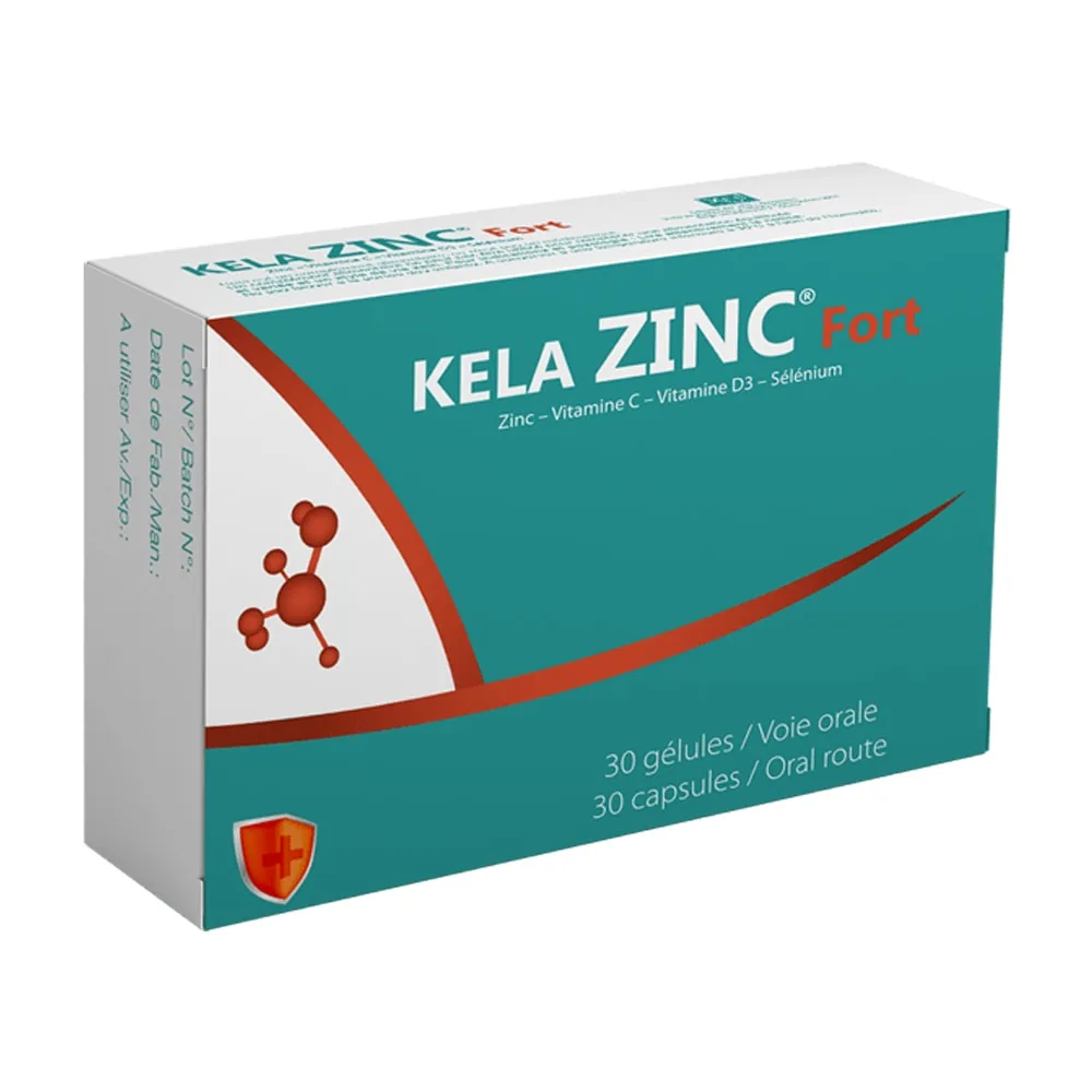 KELA ZINC FORT 30 Gelules 1 KELA ZINC FORT 30 Gelules