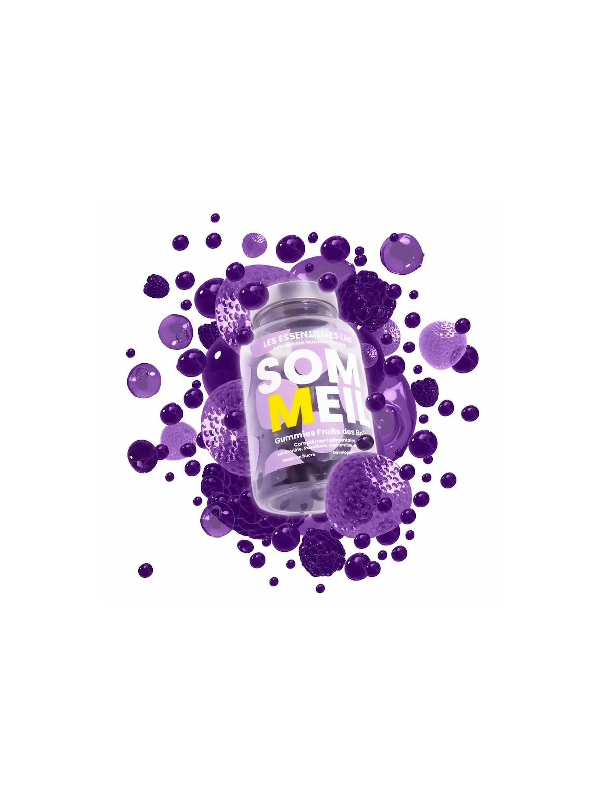 LES ESSENTIELLES LAB SOMMEIL GUMMIES FRUITS DE BOIS BT/60 1 LES ESSENTIELLES LAB SOMMEIL GUMMIES FRUITS DE BOIS BT/60