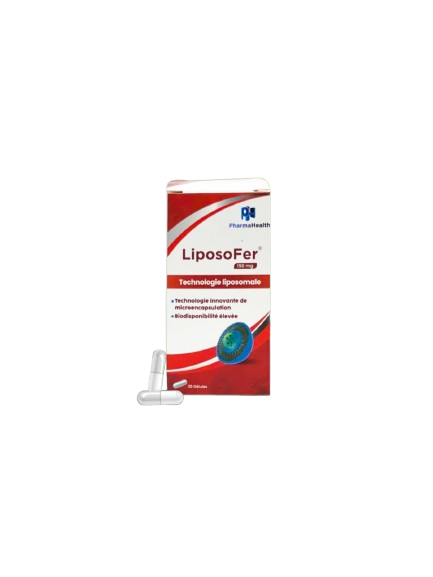 PharmaHealth LiposoFer 30 gélules 1 PharmaHealth LiposoFer 30 gélules