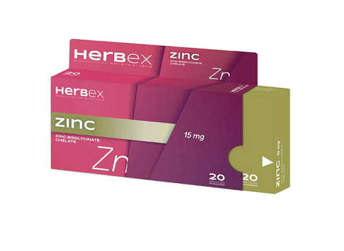 HERBEX ZINC 20 GELULES 1 HERBEX ZINC 20 GELULES